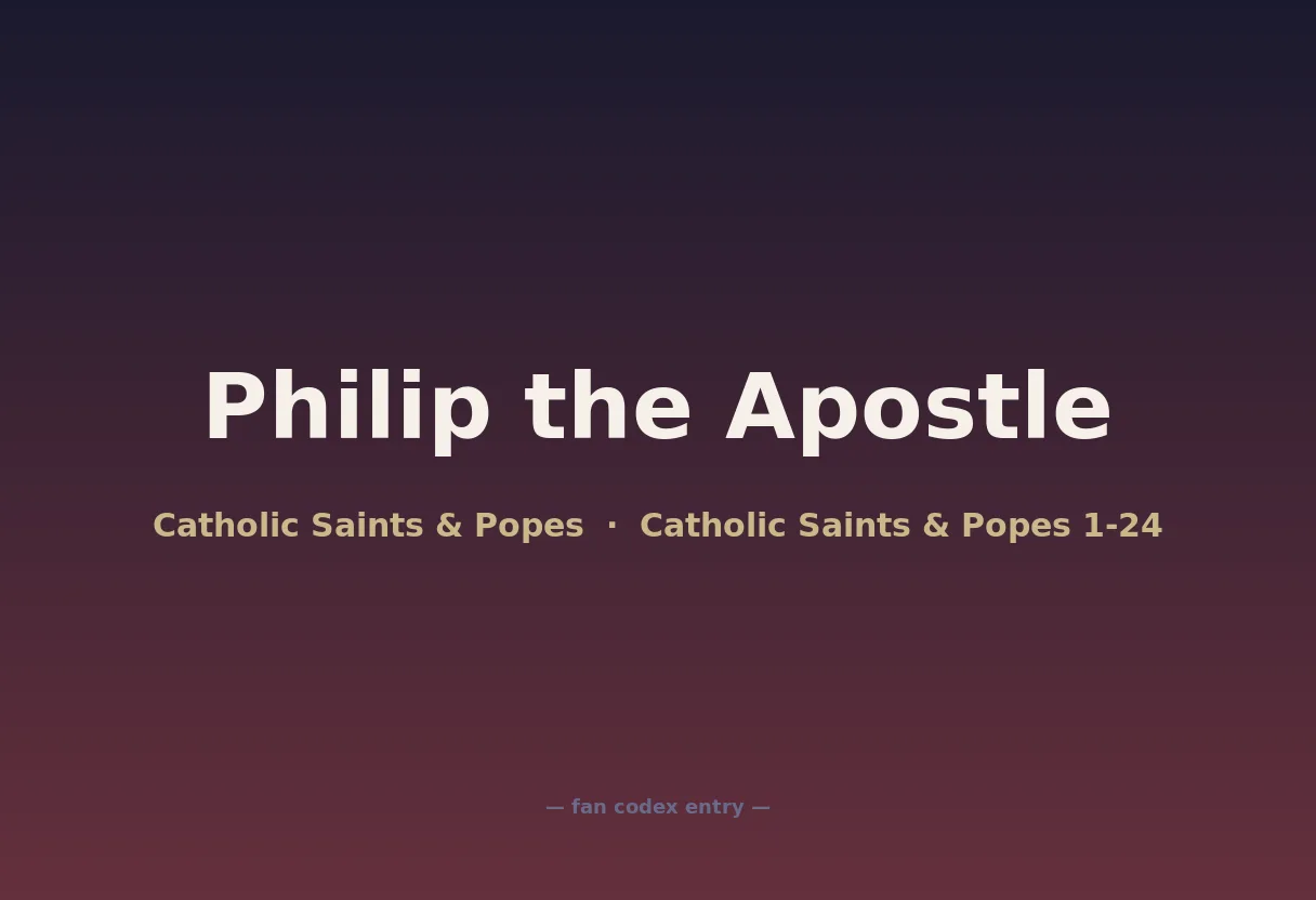 Philip the Apostle